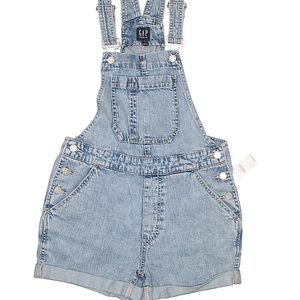 Gap overall shorts Nwt